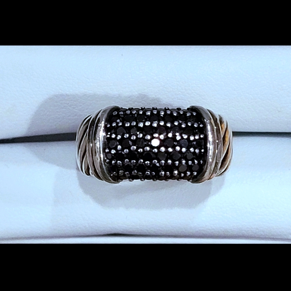 David Yurman Black Diamond Metro Band